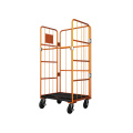 Steel Warehouse Folding Galvanized Heavy Duty Roll Container